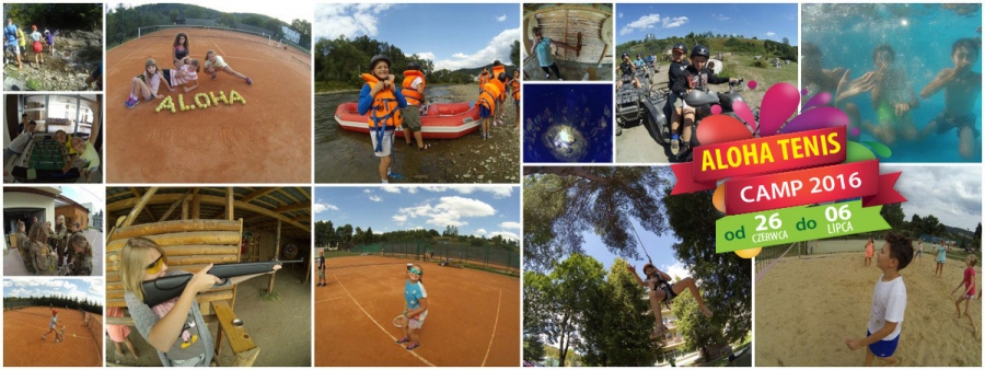 OBÓZ TENISOWO - SPORTOWY - ALOHA TENIS CAMP 2016